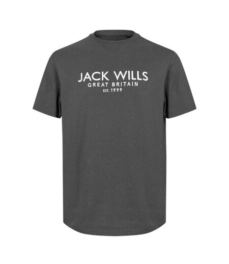 T-shirt Motif/style Logo Carnaby Homme Fer Forgé Jack Wills