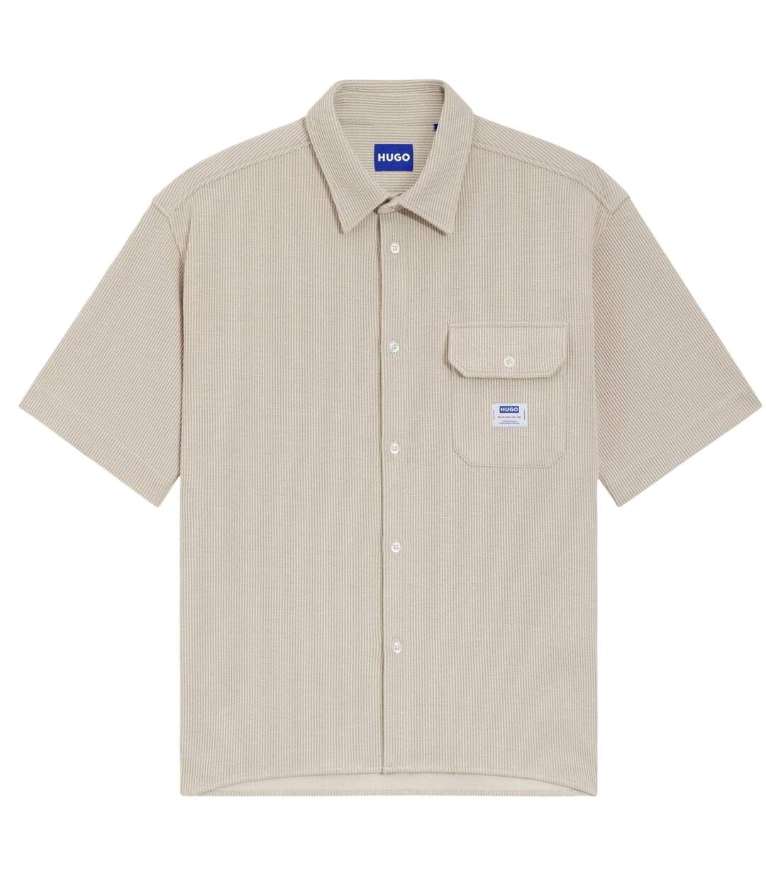 Chemise Ebaffino Homme Blanc Hugo-2
