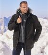 Parka Winter Explorer s kapucí lemovanou umělou kožešinou Atlas For Men