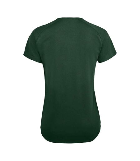 T-shirt Sporty Femme Vert Forêt SOLS