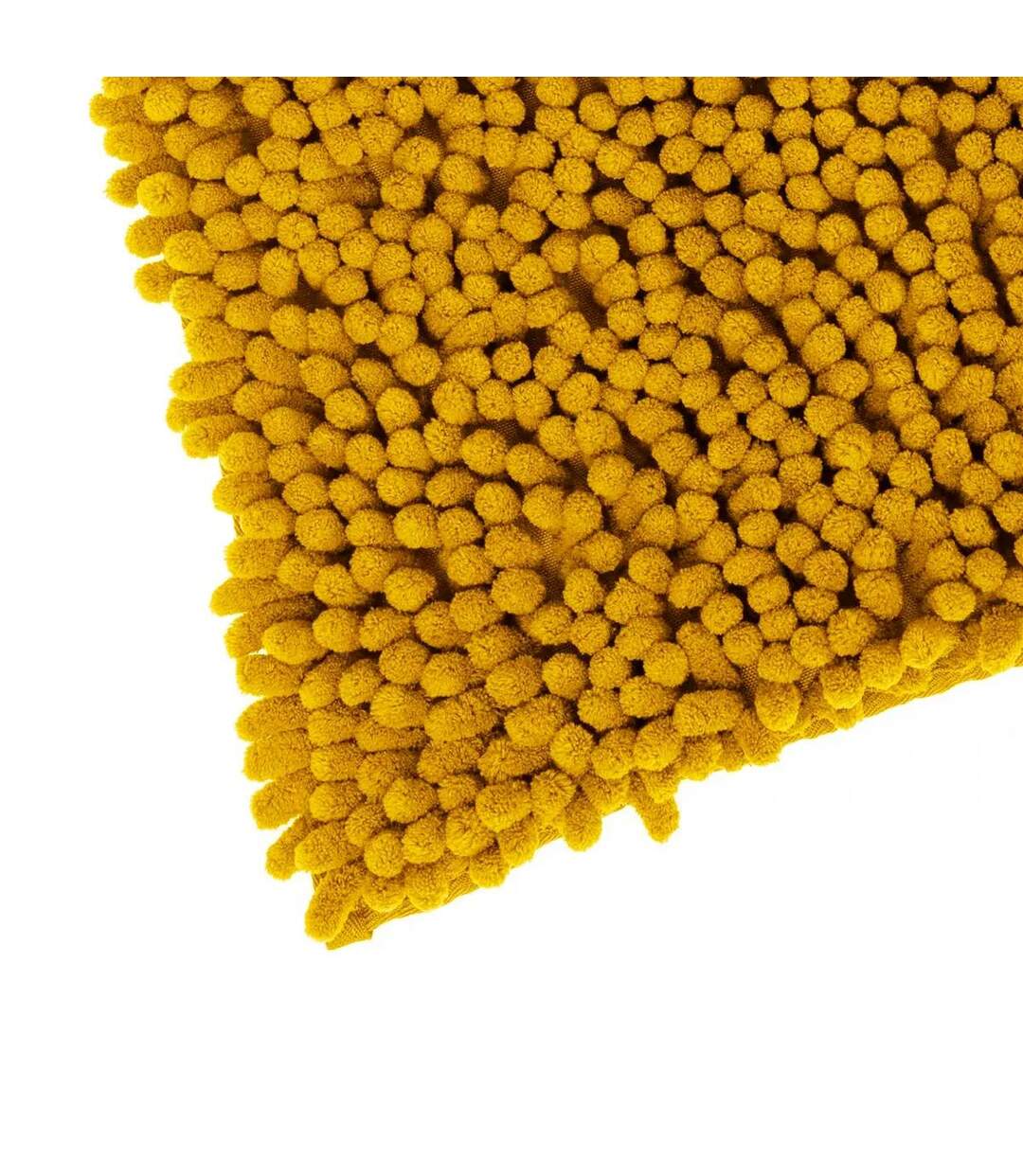 Tapis de Salle De Bain Maxi Chenille 50x80cm Jaune-2