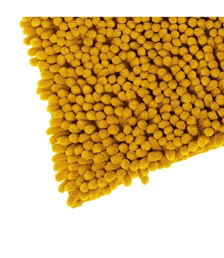 Tapis de Salle De Bain Maxi Chenille 50x80cm Jaune
