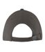Casquette De Baseball Long Beach Gris Carbone SOLS-2