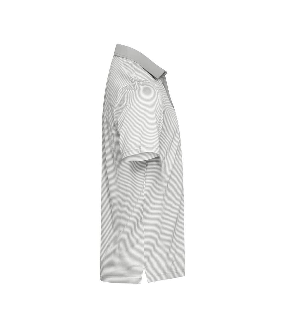 Polo Virtue Homme Argenté Cutter & Buck-4