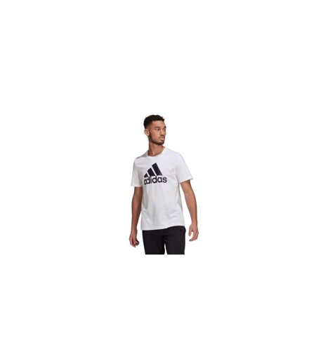 T-shirt Motif/style Gros Logo Essentials Homme Blanc Adidas