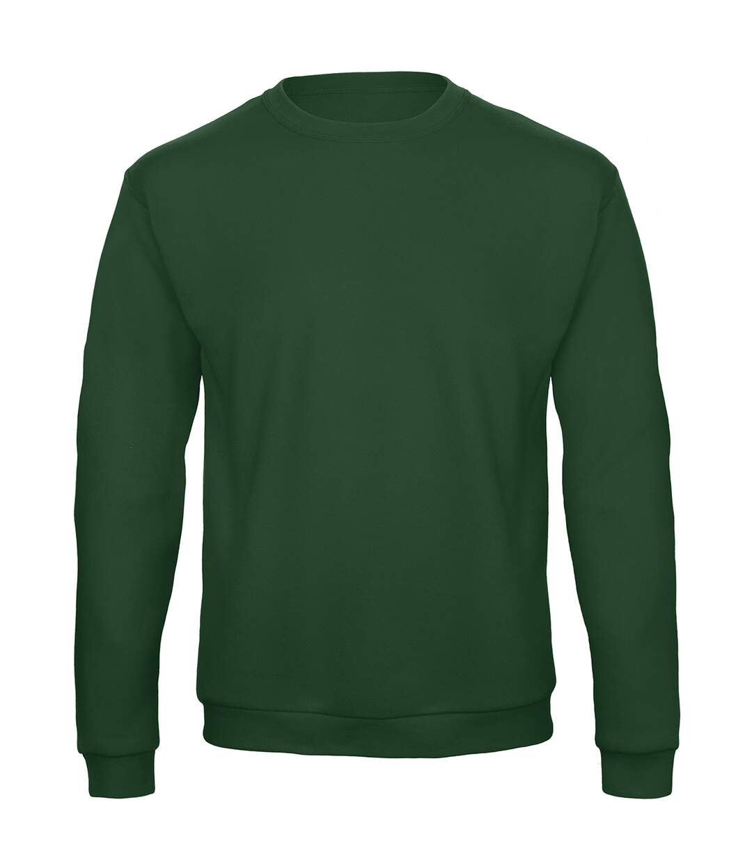 Mens id.202 50/50 sweatshirt bottle green B&C-1