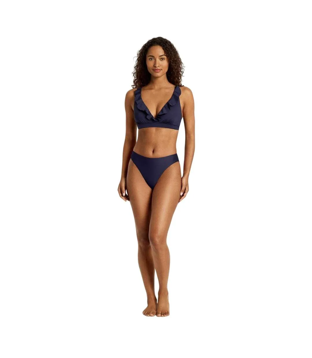 Bas De Maillot De Bain Femme Bleu Marine Ralph Lauren-1