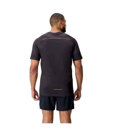 Mens Tempo Logo Regular Raglan T-shirt Black Canterbury