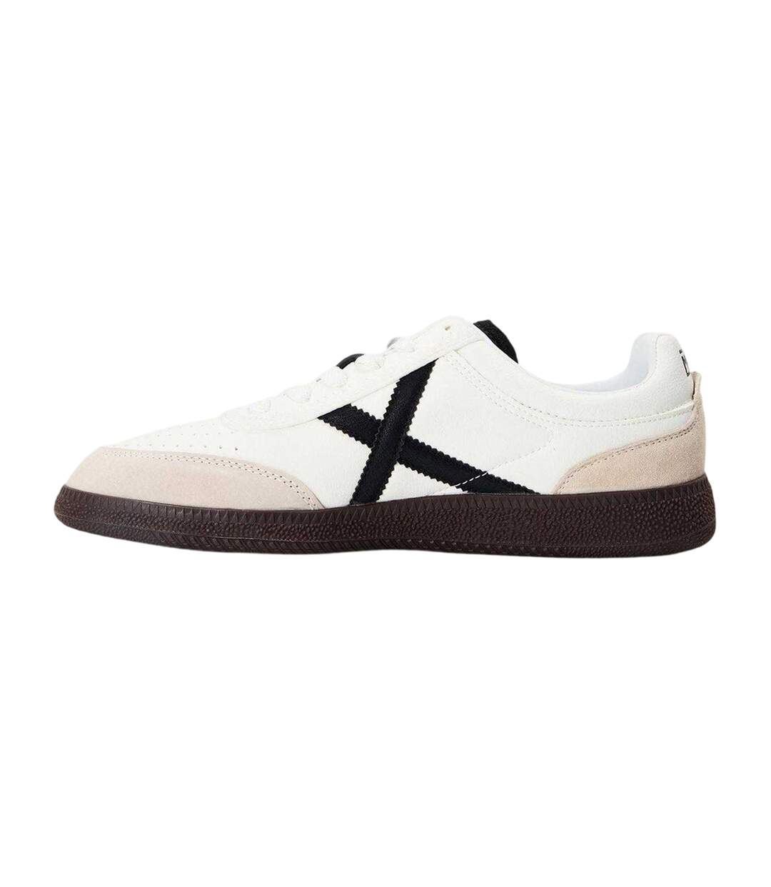 Chaussures Rumba Homme Blanc Noir Munich-2