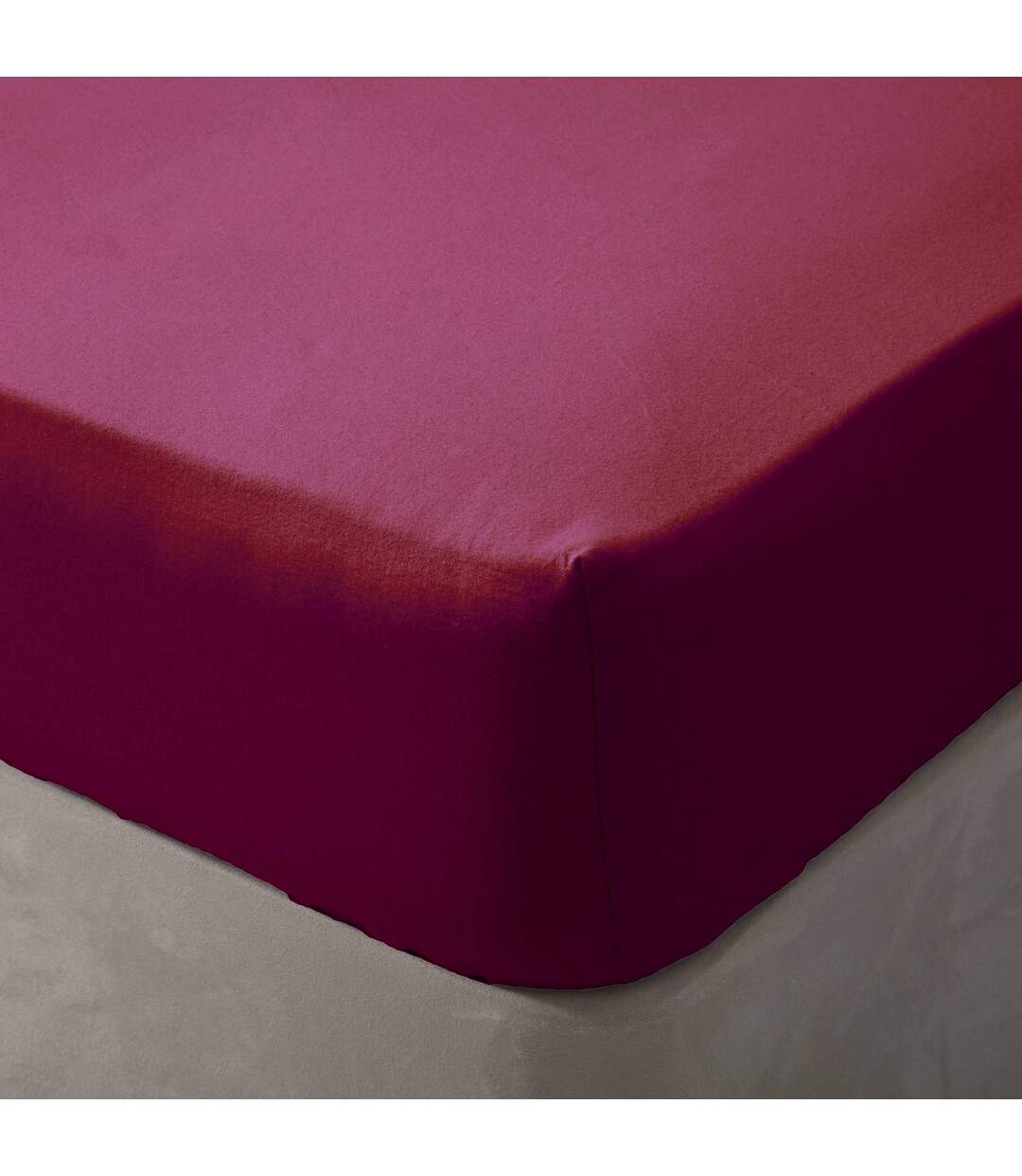 Belledorm Brushed Cotton Fitted Sheet (Red) - UTBM303-1