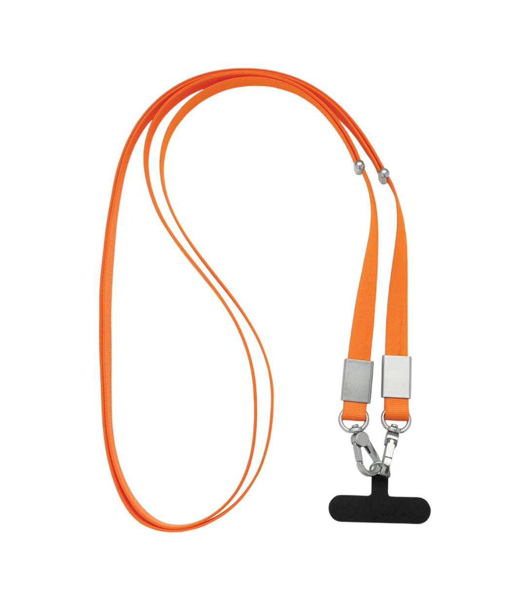 Recycled Pet Cross Body Lanyard Orange XD Xclusive-1