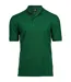 Mens Luxury Stretch Polo Shirt Forest Green Tee Jays-1