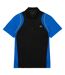 Mens Recycled Polyester Tennis Polo Shirt Black Blue Lacoste-1