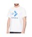 T-shirt Blanc Homme Converse Star Chevron 10024596 - L-1