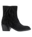 Womens/ladies Yankee Tassel Cowboy Boots Black Rocket Dog-3