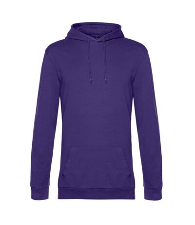 Sweat à capuche homme violet B&C