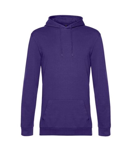 Sweat à capuche homme violet B&C