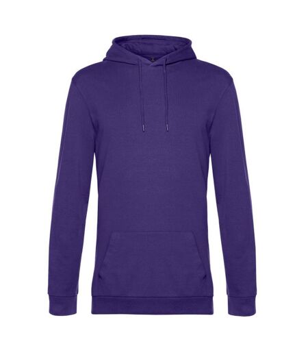 Mens hoodie radiant purple B&C