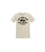 T-shirt col rond en coton homme avec Logo Log9 Crème Vondutch-4