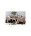 Salon de Jardin en Bois Chania 164cm Beige-5