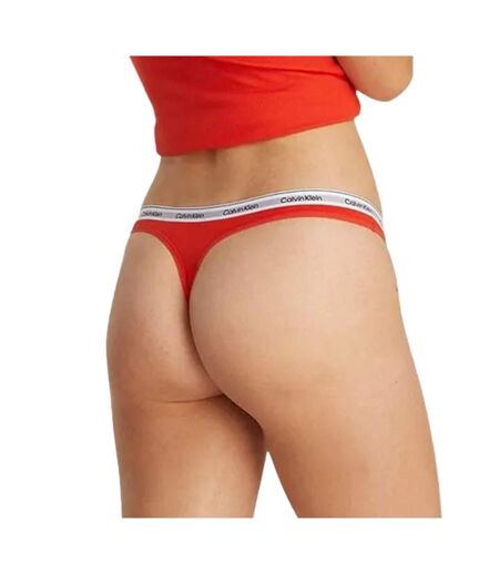 Lot de 5 strings noir/gris/bleu femme calvin klein jeans thong - l