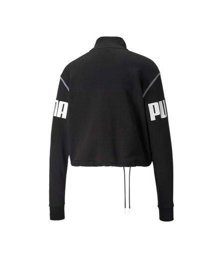 Sweat 1/4 zip Noir Femme Puma Power - XS