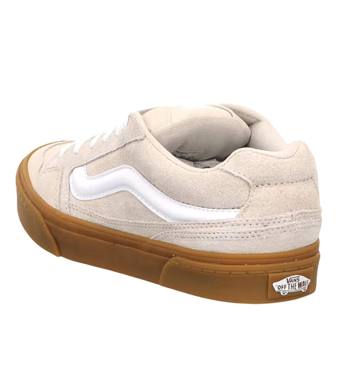 Baskets Caldrone Femme Taupe Turquoise Pâle Vans-2