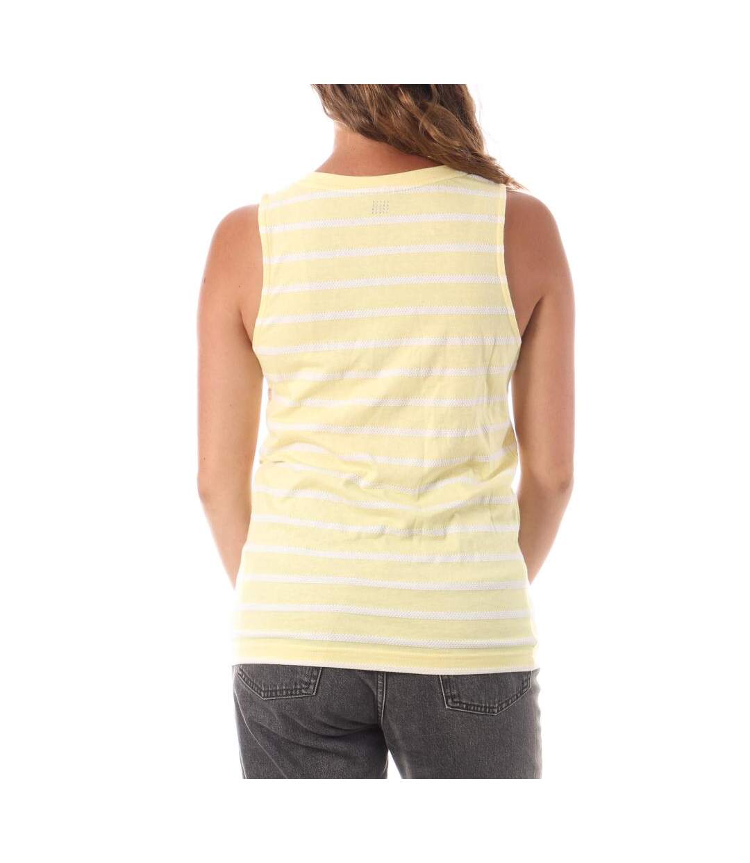 Débardeur jaune femme tbs neriade - l-2