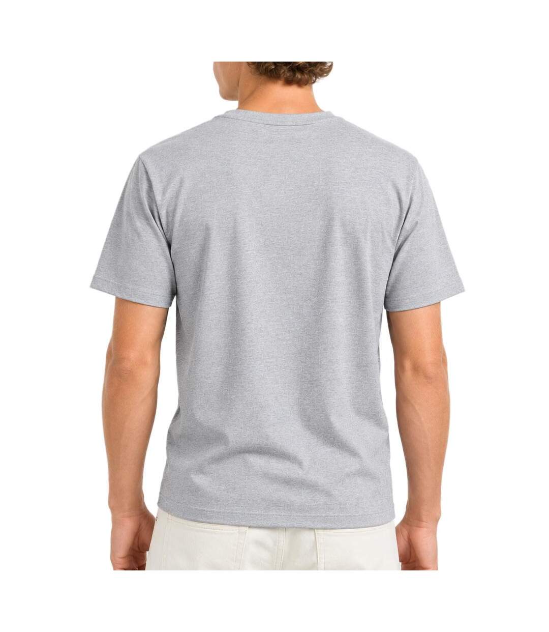 T-Shirt gris clair homme pepe jeans eggo-2