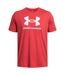 T-shirt Motif/style Logo Homme Rouge Under Armour-1