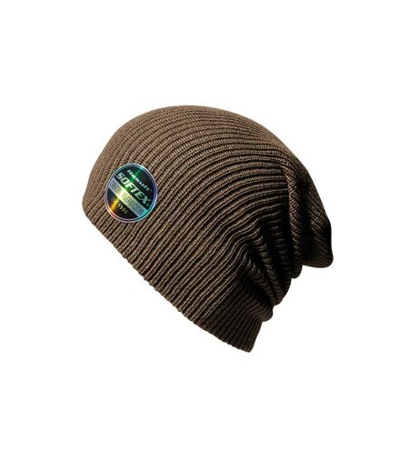 Bonnet Souple Unisexe Pour Adultes Chocolat Result Core