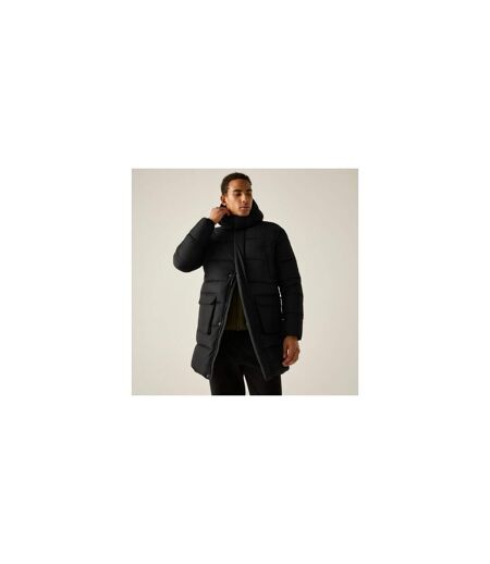 Veste Motif/style Long Marek Homme Noir Aiguille De Pin Regatta