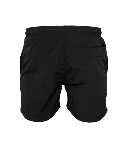 Shorts De Bain Homme Vert Noir Urban Classics