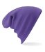 Beechfield Soft Feel Knitted Winter Hat (Purple) - UTRW210