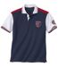 Men's Rugby-Style Polo Shirt