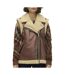 Veste sans manches camel/écru femme vero moda waistcoat-1