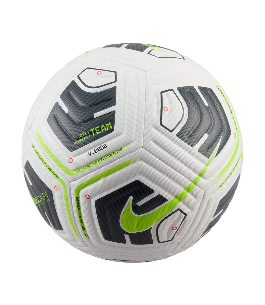 Academy Training Football 4 White Black Green Nike-1
