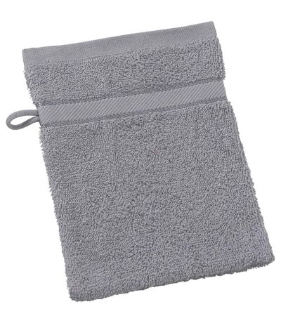 Gant de toilette - éponge - MB435 - gris argent