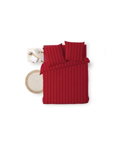 Parure de Lit 3 Pièces Cleo 240x220cm Rouge