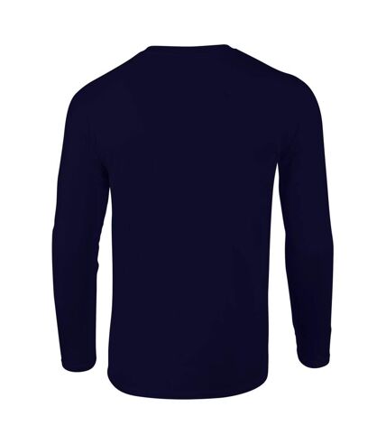 Gildan - T-shirt à manches longues - Hommes (Bleu marine) - UTBC488