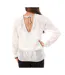 T-Shirt manches longues blanc femme kaporal jenti-2