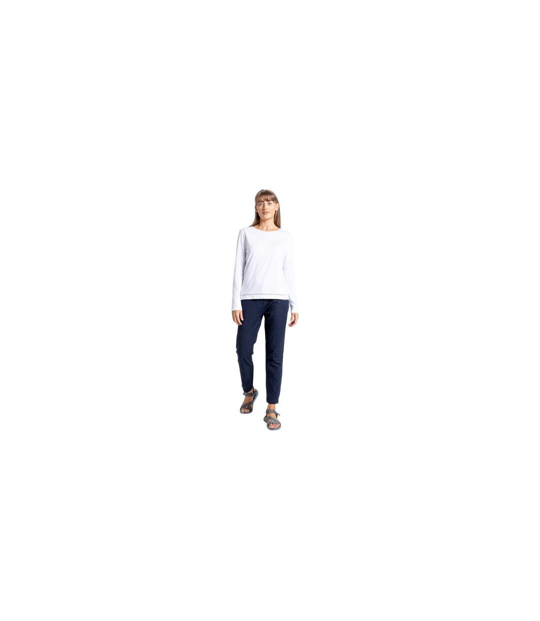 Chino Uni Orisia Femme Bleu Marine Craghoppers-1