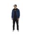 Sweat zippé homme à capuche en molleton avec print devant Vondutch-3