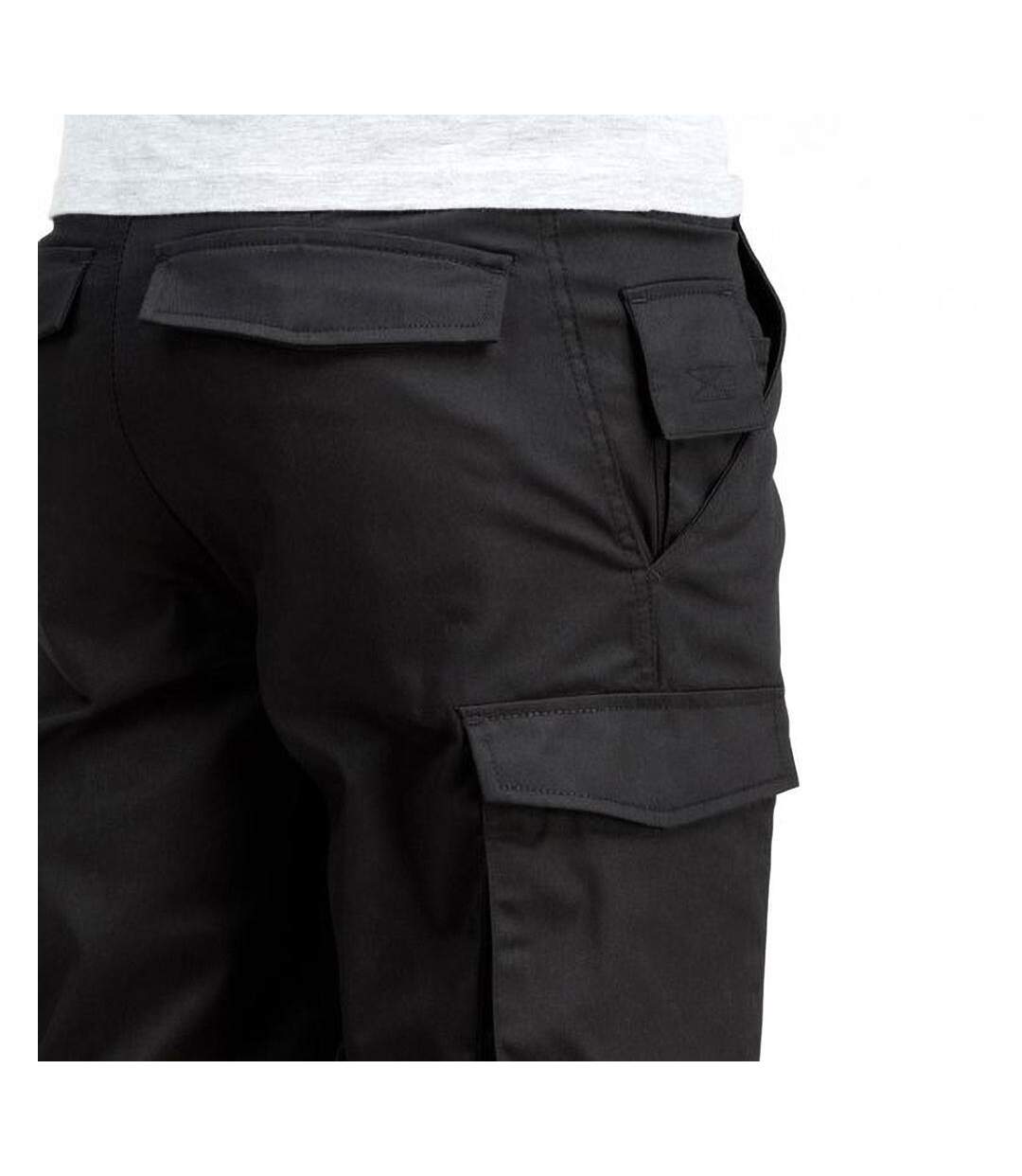 Pantalon De Travail, Coupe Régulière Homme Noir Russell-4