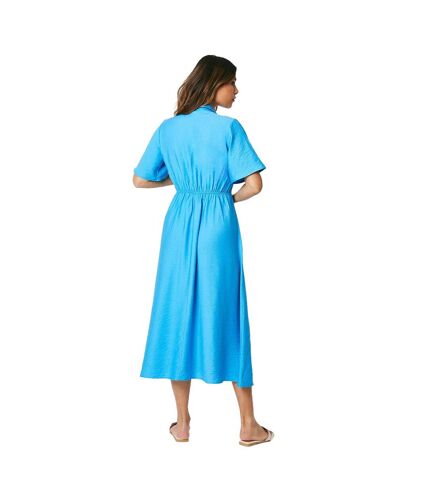 Robe mi-longue femme bleu Principles