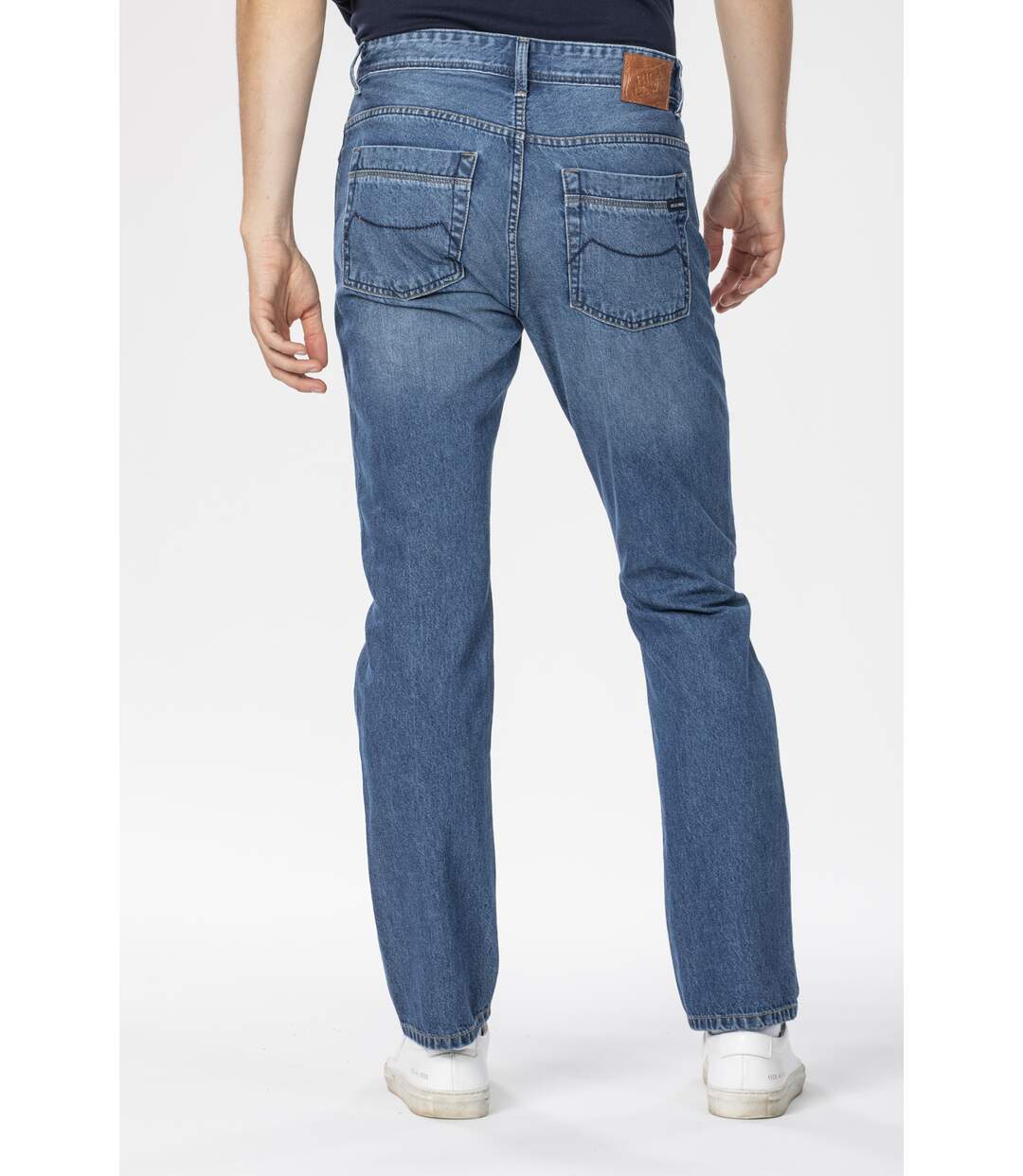 Jeans RL70 coupe droite confort denim léger stone washed ABRAM 'Rica Lewis'