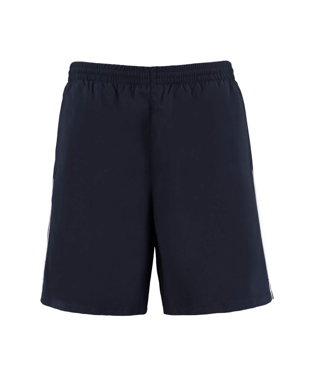 Short De Survêtement Homme Bleu Marine Blanc Kustom Kit-1