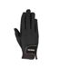 Unisex Adult Logo Riding Gloves Black HYCONIC-1