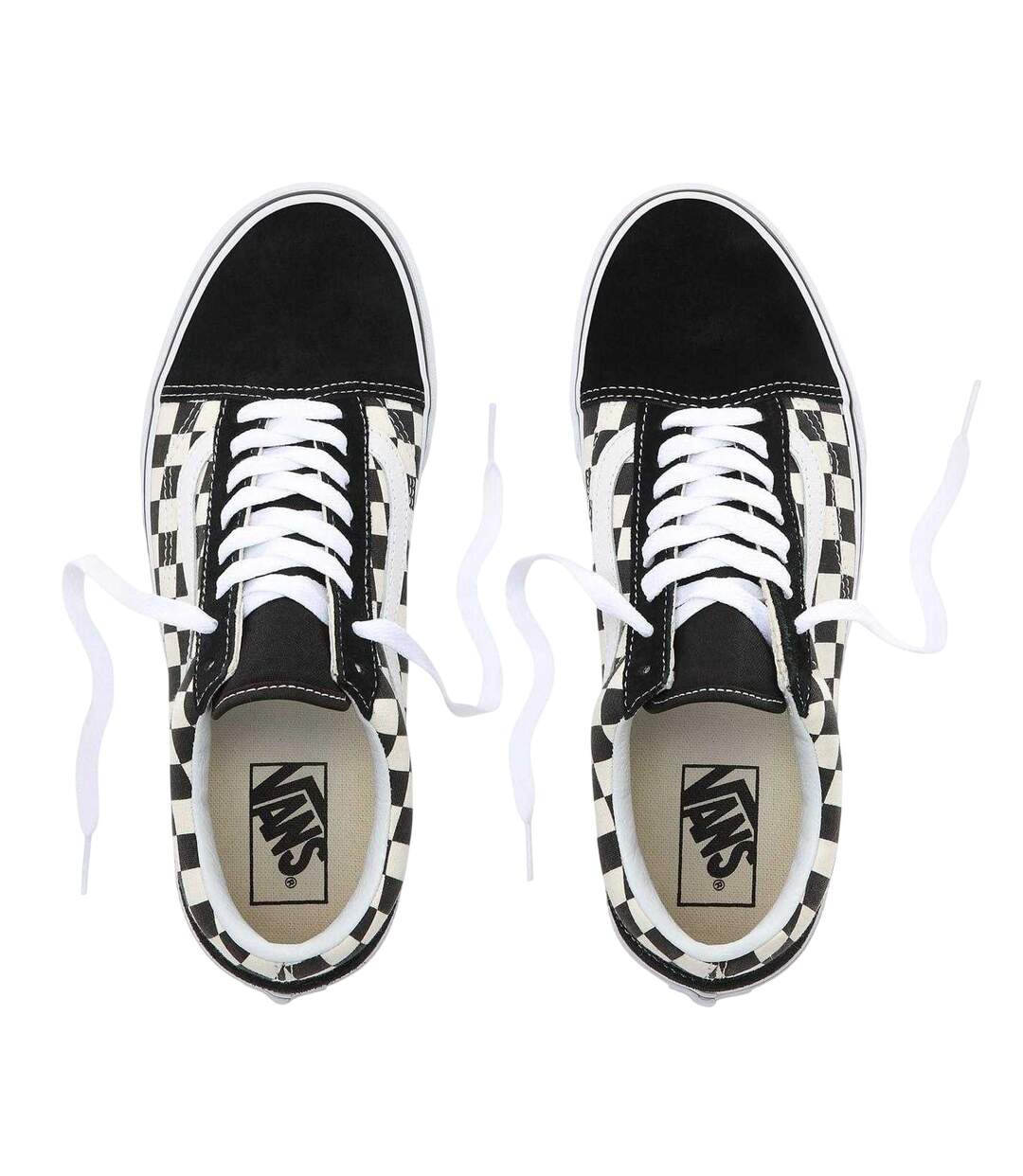 Chaussures À Roulettes Old Skool Femme À Carreaux Vans-3