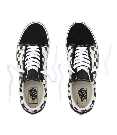 Chaussures À Roulettes Old Skool Femme À Carreaux Vans